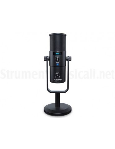 M-AUDIO UBER MIC - MICROFONO DA TAVOLO USB CON USCITA CUFFIE