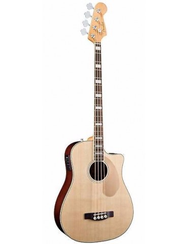 FENDER KINGMAN BASS SCE BASSO ACUSTICO AMPLIFICATO FISHMAN CON CUSTODIA RIGIDA