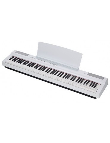 YAMAHA PIANOFORTE DIGITALE 88 TASTI PESATI NERO P125 WH