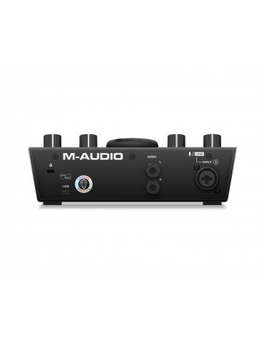  INTERFACCIA AUDIO MIDI USB 2 IN / 2 OUT CON 1 INGRESSO PER MICROFONO 