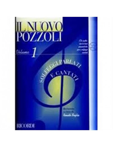 POZZOLI SOLFEGGI PARLATI E CANTATI VOL.1 +CD (ER 2951)
