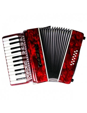 FISARMONICA COMET 12 BASSI 25 TASTI COLORE ROSSO 