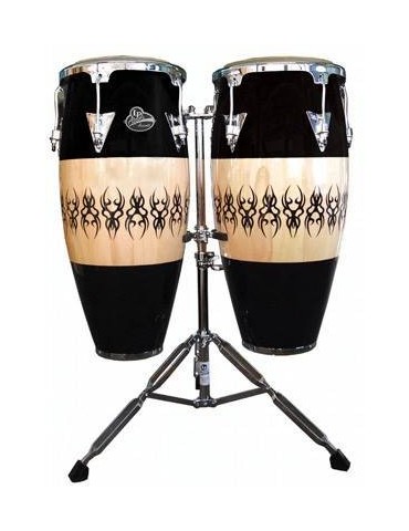 LP ASPIRE ACCENT LPA646SCC COPPIA CONGAS SET 10" & 11" CON SUPPORTO