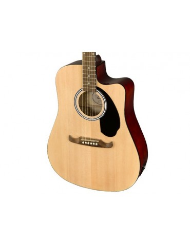 FENDER FA-125CE DREADNOUGHT CHITARRA ACUSTICA ELETTRIFICATA WALNUT FINGERBOARD NATURAL