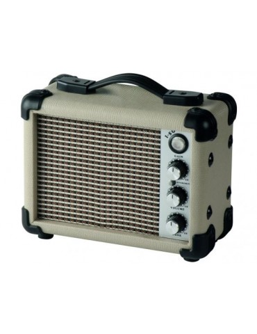 EKO I-5G  MINI AMPLIFICATORE A BATTERIE PER CHITARRA 5W BIANCO