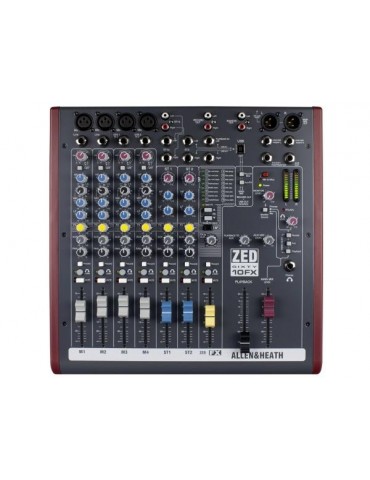  ALLEN & HEATH ZED60 10 FX  MIXER USB 10 INGRESSI CON EFFETTI 