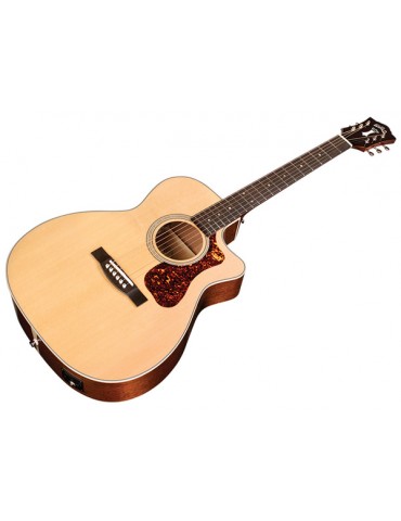 CHITARRA ACUSTICA GUILD OM-240CE ORCHESTRA SHAPE CUT NATURAL CUSTODIA INCLUSA