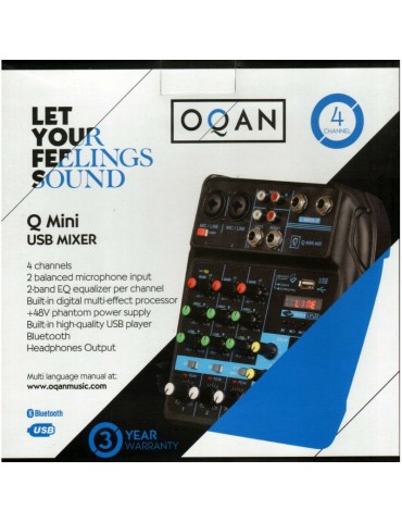 OQAN Mixer Q Mini Usb Mixer