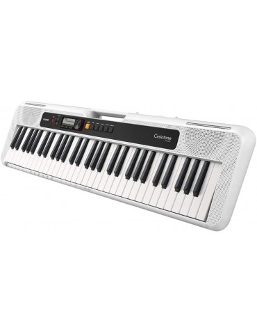 CASIO CASIOTONE CT-S200 White TASTIERA bianca NON DINAMICA 61 TASTI + ALIMENTATORE
