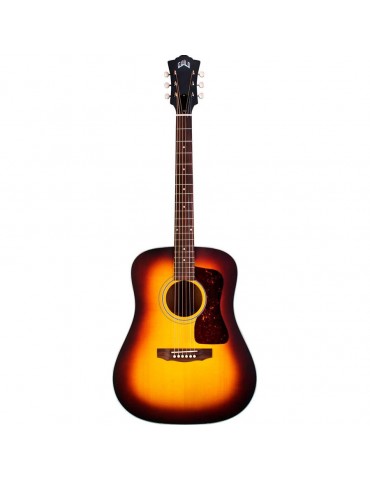 Guild D-40 E ANTIQUE BURST CHITARRA ACUSTICA AMPLIFICATA LR BAGGS