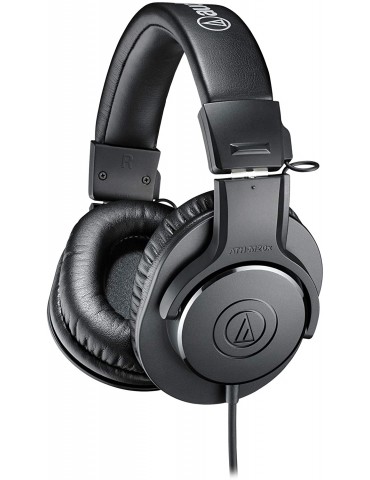 AUDIO TECHNICA ATH M20X CUFFIA DINAMICA CHIUSA NERA