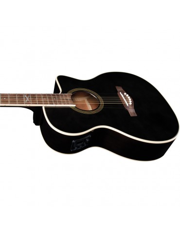 EKO NXT A100CE See Through BLACK CHITARRA ACUSTICA ELETTRIFICATA
