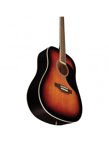 EKO RANGER 6 BROWN SUNBURST CHITARRA ACUSTICA