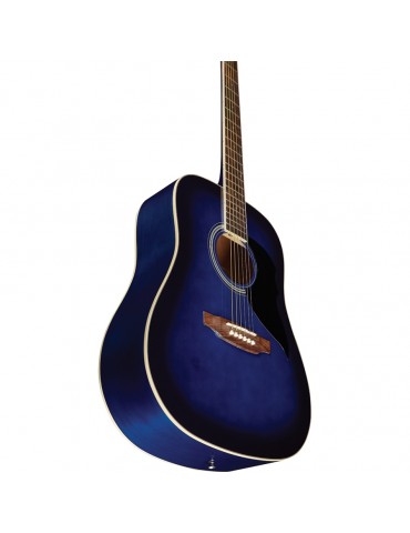EKO RANGER 6 BLUE SUNBURST CHITARRA ACUSTICA