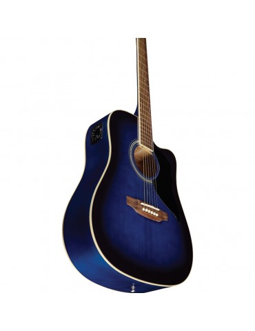 EKO RANGER CW EQ BLUE SUNBURST CHITARRA ACUSTICA ELETTRIFICATA