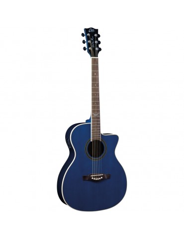 EKO NXT A100CE See Through BLUE CHITARRA ACUSTICA ELETTRIFICATA