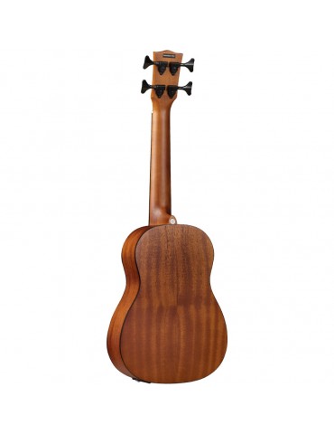 EKO UKU DUO UKUBASS FRETLESS EQ UKULELE ELETTRIFICATO NATURAL + BAG