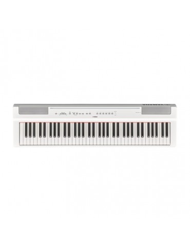 YAMAHA P121wh PIANOFORTE DIGITALE 73 TASTI PESATI bianco