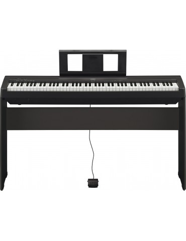 YAMAHA P45 PIANOFORTE DIGITALE 88 TASTI + STAND L85 (spedizione gratuita)