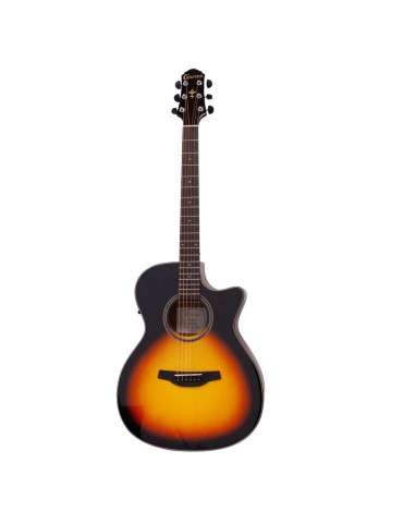 CRAFTER HT-250CE VS CHITARRA ELETTROACUSTICA Vintage Sunburst