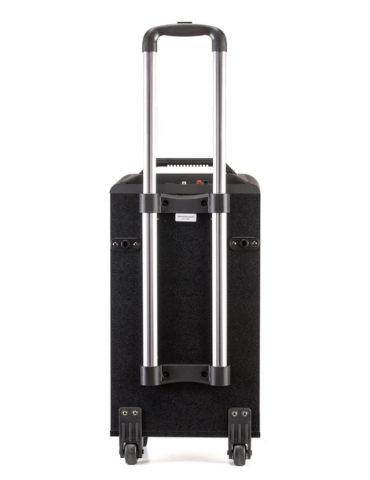 AUDIODESIGN M3 10W/L Cassa Attiva 10'' a batteria 300W Bluetooth + 2 Microfoni wireless
