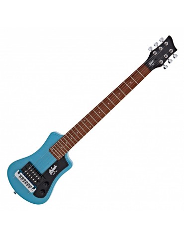 HOFNER SHORTY ELECTRIC GUITAR BLU CHITARRA ELETTRICA + BAG