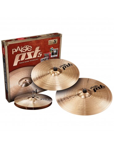 PAISTE PST5 MEDIUM UNIVERSAL SET PIATTI 14/16/20 SPEDIZIONE GRATUITA!