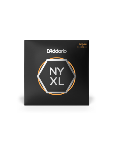 D'ADDARIO NYXL1046 NEW YORK MUTA CORDE PER CHITARRA ELETTRICA 10/46 REGULAR LIGHT