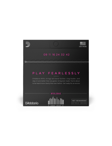 D'ADDARIO NY NYXL0942 NEW YORK MUTA CORDE PER CHITARRA ELETTRICA 09/42 SUPER LIGHT