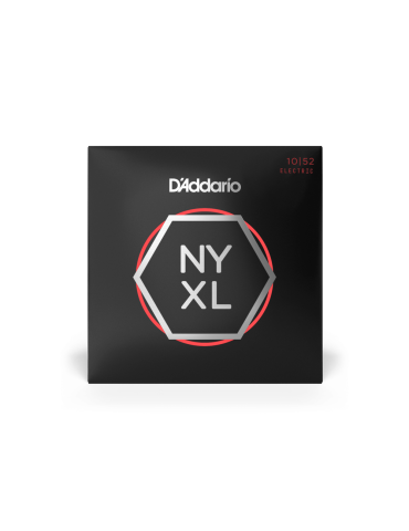 D'ADDARIO NY NYXL1052 NEW YORK MUTA CORDE PER CHITARRA ELETTRICA 10/52 LIGHT TOP-HEAVY BOTTOM