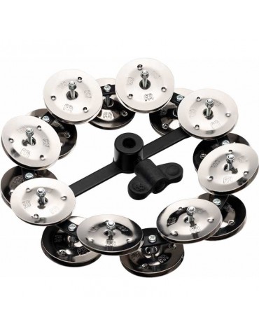 MEINL CEMBALO HI HAT TAMBOURINE HTHH2BK