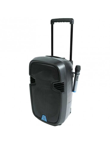 OQAN QLS12 TRAVEL CASSA PORTATILE A BATTERIA 300W (TROLLEY + 2 MICROFONI WIRELESS)