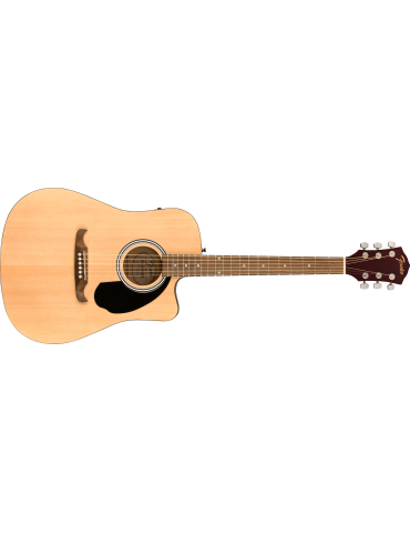 FENDER FA-125CE DREADNOUGHT CHITARRA ACUSTICA ELETTRIFICATA WALNUT FINGERBOARD NATURAL