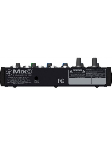 Mackie MIX8 Mixer Compatto 8 Canali