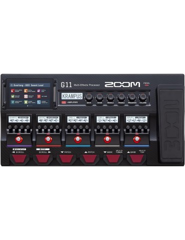 ZOOM G11 PEDALIERA MULTIEFFETTO PER CHITARRA ELETTRICA
