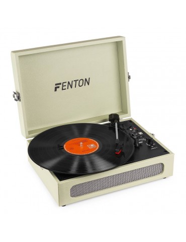 FENTON RP118C Record Player Btout Green GIRADISCHI AMPLIFICATO