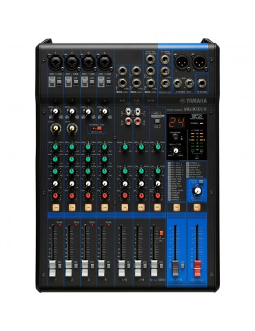 YAMAHA MG10XUF  MIXER 10 CANALI USB CON ALIMENTAZIONE PHANTOM ED EFFETTI