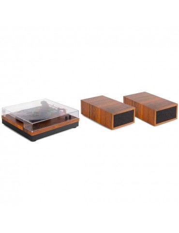Fenton RP165 Giradischi amplificato Record Player Set Wood