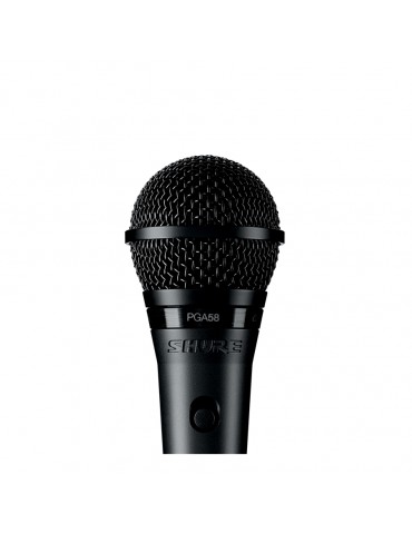 SHURE PGA58-XLR MICROFONO VOCE DINAMICO CARDIOIDE