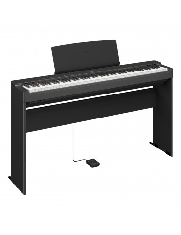 YAMAHA P 225 BK PIANOFORTE DIGITALE 88 TASTI CON STAND  L200B