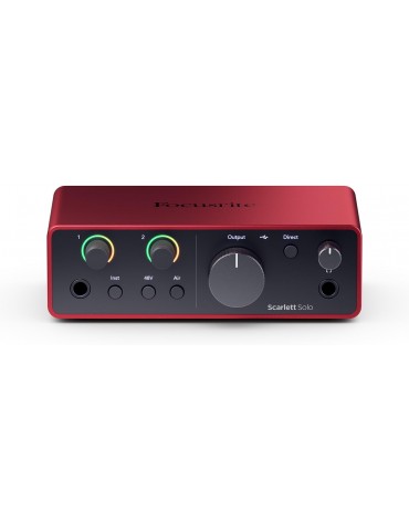 FOCUSRITE SCARLETT SOLO SCHEDA AUDIO USB (4rd generation)