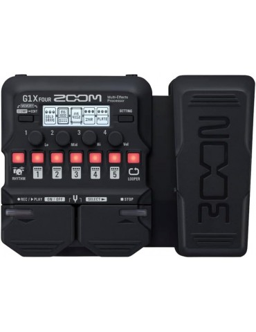 ZOOM G1X FOUR PEDALIERA MULTIEFFETTO PER CHITARRA
