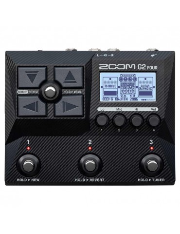 ZOOM G2 FOUR PEDALIERA MULTIEFFETTO PER CHITARRA