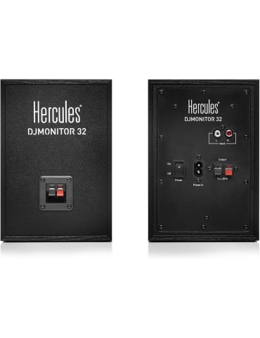 HERCULES DJ MONITOR 32 COPPIA MONITOR DA STUDIO ATTIVI