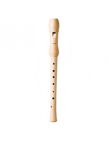 HOHNER B 9533 FLAUTO DOLCE TEDESCO (1 FORO) IN ACERO CON ASTUCCIO