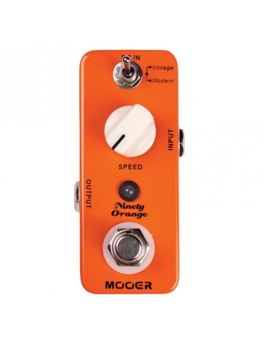 MOOER NINETY ORANGE ANALOG PHASER PEDALINO SINGOLO PER CHITARRA
