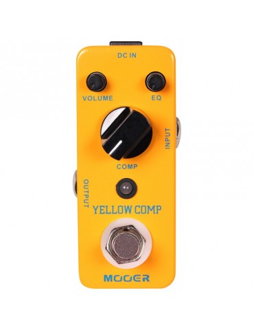 MOOER YELLOW COMP OPTICAL COMPRESSOR PEDALINO SINGOLO PER CHITARRA