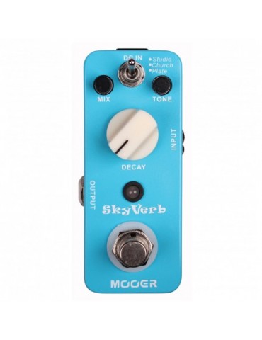 MOOER SKYVERB DIGITAL REVERB PEDALINO SINGOLO PER CHITARRA