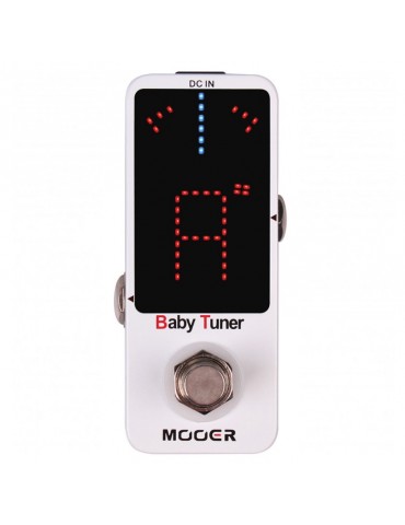 MOOER BABY TUNER PEDALINO SINGOLO CHITARRA ACCORDATORE