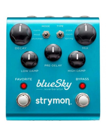STRYMON PEDAL REVERB BLUESKY 2FSR PEDALE EFFETTO RIVERBERO